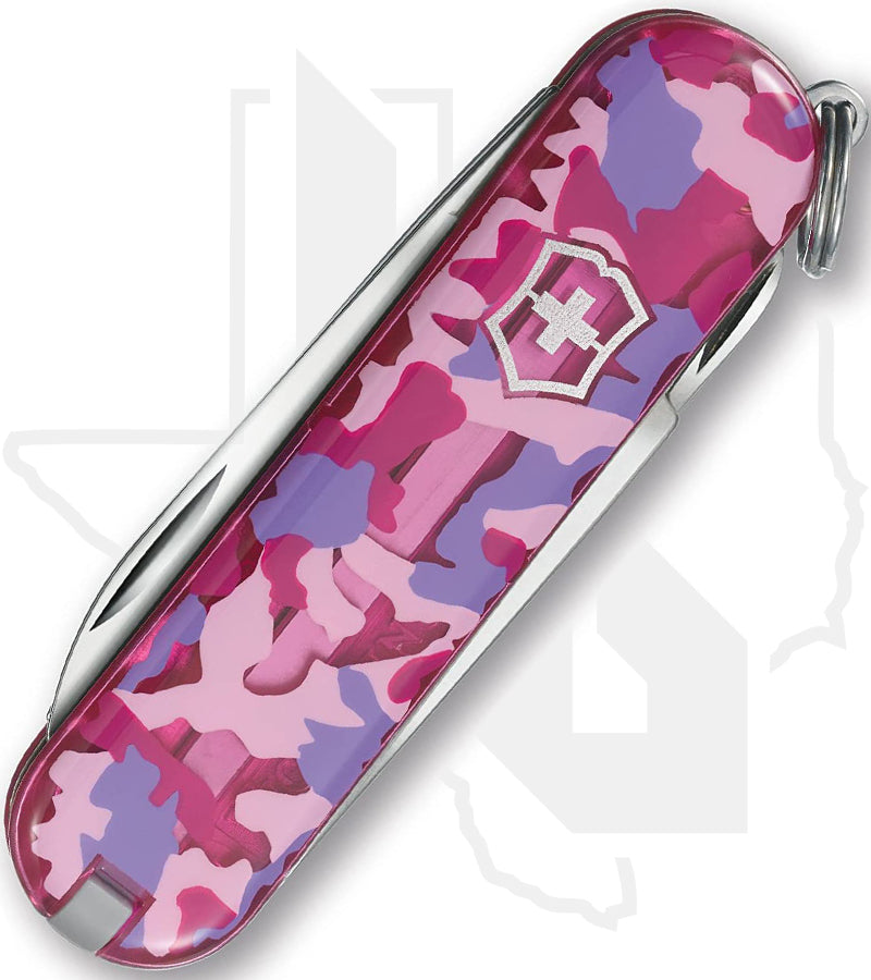 Victorinox Classic SD 0.6223.T5R2-X3 - Pink Camo
