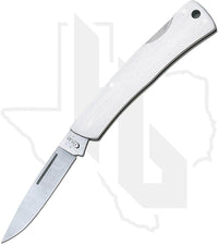 W.R. Case Executive Lockback 00004 - Brushed Stainless Steel (M1059L SS)