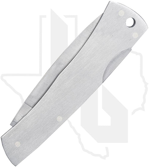 W.R. Case Executive Lockback 00004 - Brushed Stainless Steel (M1059L SS)