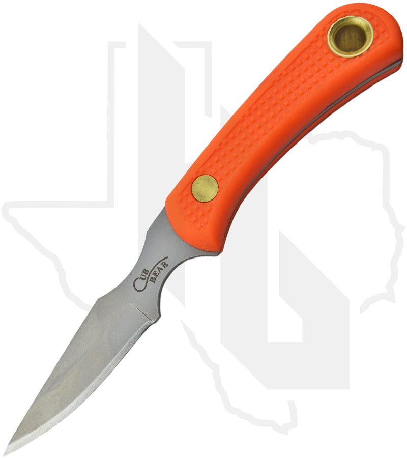 Knives of Alaska Cub Bear 00008FG - Orange Suregrip