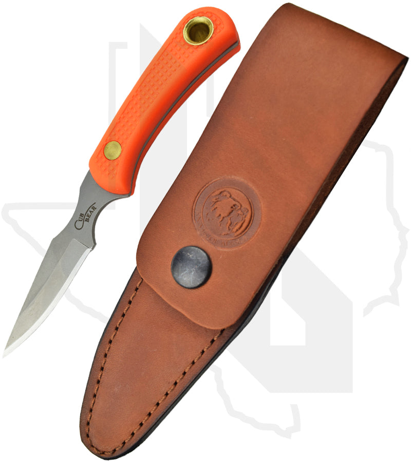 Knives of Alaska Cub Bear 00008FG - Orange Suregrip
