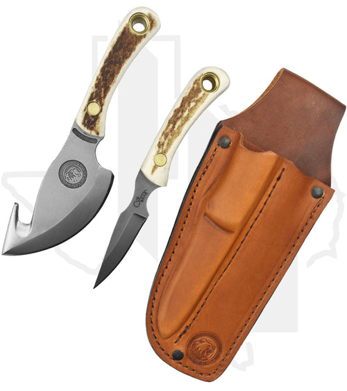 Knives of Alaska Light Hunter/Cub Bear Combo 00013FG - Stag