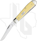 W.R. Case Mini Trapper 00029 - Yellow Synthetic, Smooth (3207 CS)