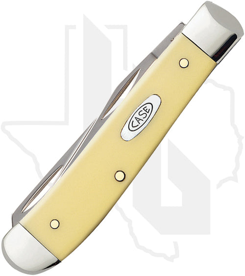 W.R. Case Mini Trapper 00029 - Yellow Synthetic, Smooth (3207 CS)