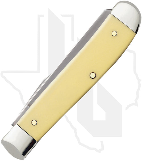 W.R. Case Mini Trapper 00029 - Yellow Synthetic, Smooth (3207 CS)