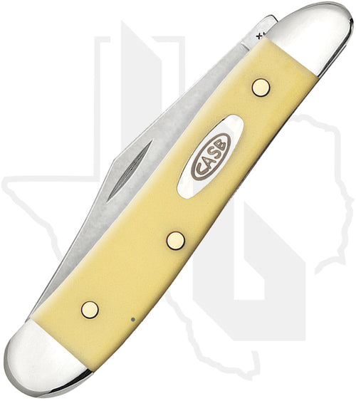 W.R. Case Peanut 00030 - Yellow Synthetic, Smooth (3220 CS)