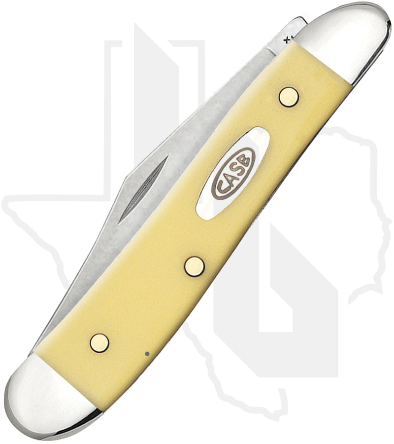 W.R. Case Peanut 00030 - Yellow Synthetic, Smooth (3220 CS)