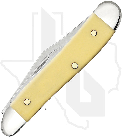 W.R. Case Peanut 00030 - Yellow Synthetic, Smooth (3220 CS)