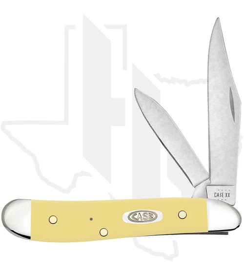 W.R. Case Peanut 00030 - Yellow Synthetic, Smooth (3220 CS)