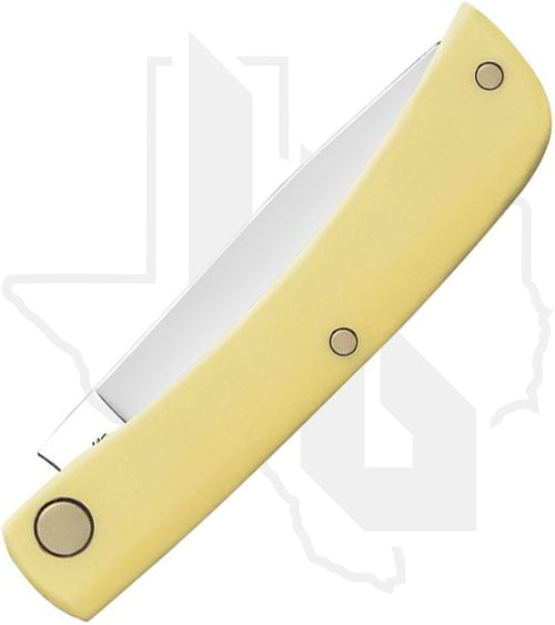 W.R. Case Sod Buster Jr 00032 - Yellow Synthetic, Smooth (3137 CS)
