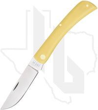 W.R. Case Sod Buster 00038 - Yellow Synthetic, Smooth (3138 CS)
