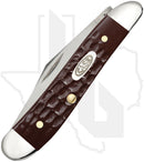 W.R. Case Peanut 00046 - Brown Synthetic, Standard Jig (6220 SS)