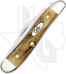 W.R. Case Peanut 00048 - Genuine Stag (5220 SS)
