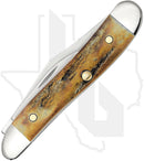 W.R. Case Peanut 00048 - Genuine Stag (5220 SS)
