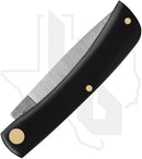 W.R. Case Sod Buster Jr 00095 - Black Synthetic, Smooth (2137 SS)