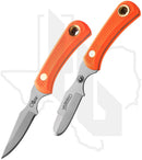 Knives of Alaska Muskrat/Cub Bear Combo 00096FG - Orange Suregrip