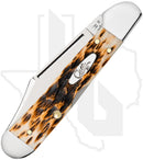 W.R. Case Mini CopperLock 00133 - Amber Bone, Peach Seed Jig (61749L SS)