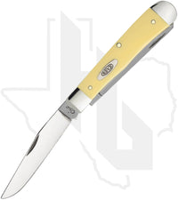 W.R. Case Trapper 00161 - Yellow Synthetic, Smooth (3254 CS)