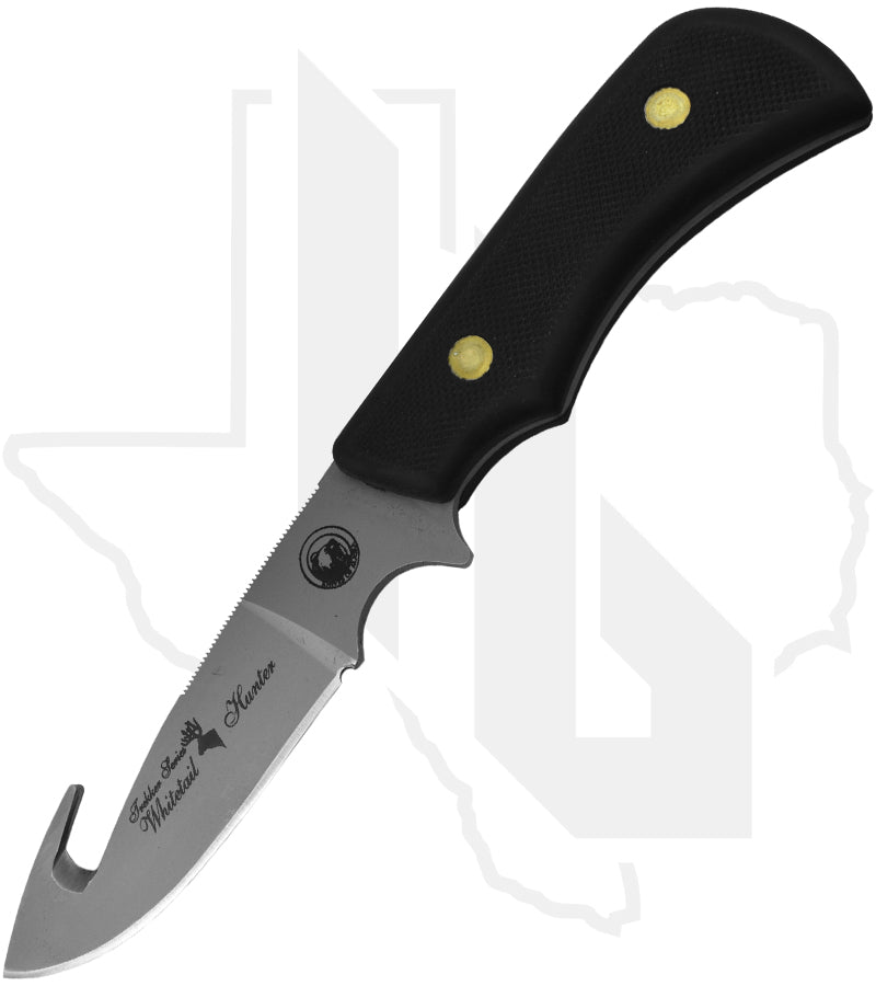 Knives of Alaska Trekker Whitetail Hunter 00162FG - Black Suregrip
