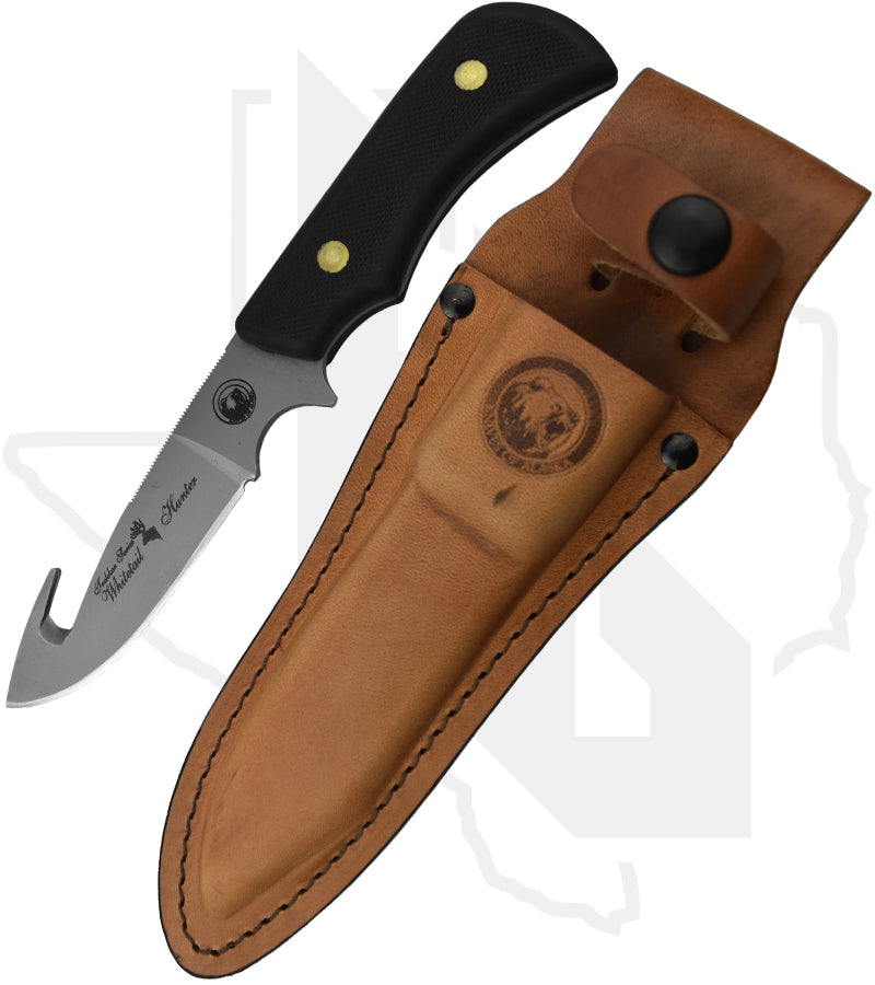 Knives of Alaska Trekker Whitetail Hunter 00162FG - Black Suregrip
