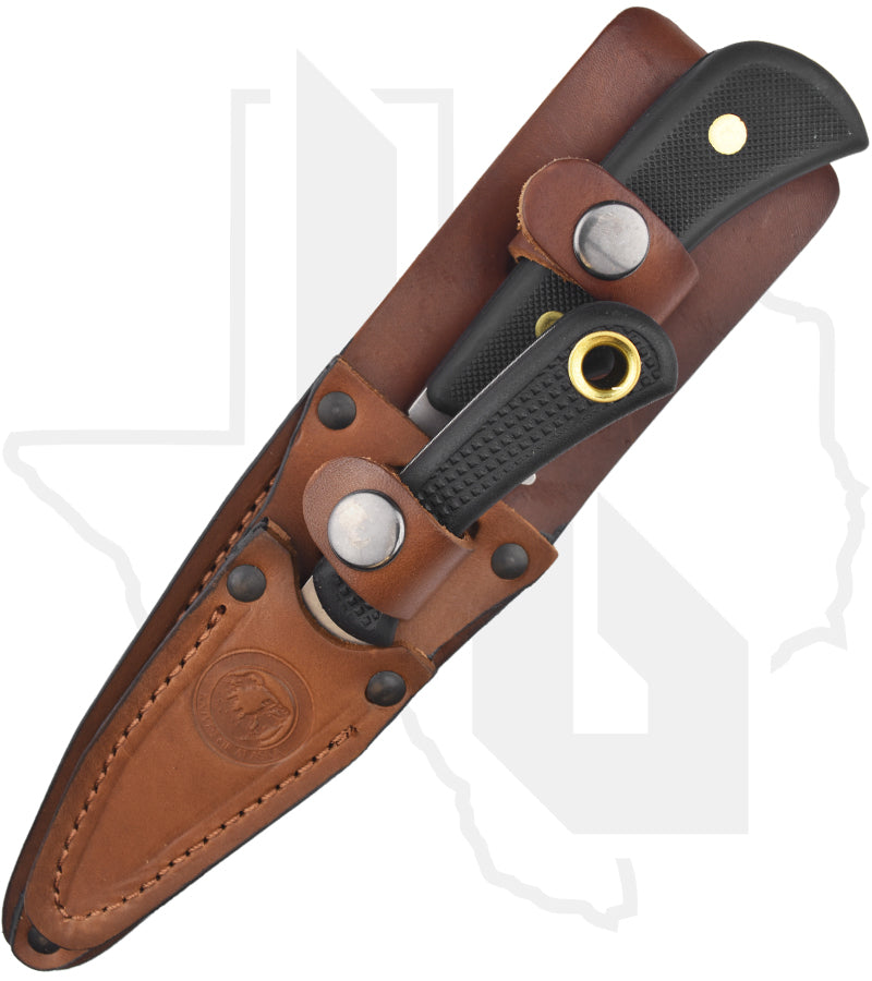 Knives of Alaska Trekker Elk Hunter/Cub Bear Combo 00198FG - Black Suregrip