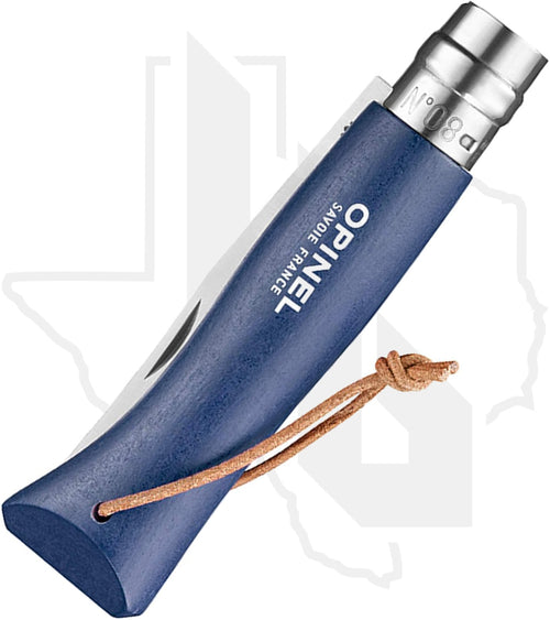 Opinel No.8 Colorama 002212 - Stainless Steel, Navy