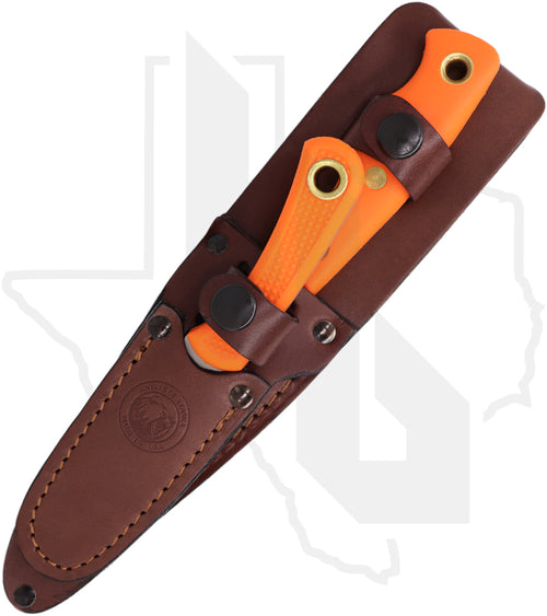 Knives of Alaska Jaeger/Muskrat Combo 00258FG - Orange Suregrip