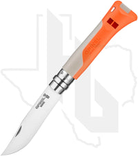 Opinel No.8 Horizon 003305 - Stainless Steel, Sand/Orange Reinforced Polyamide
