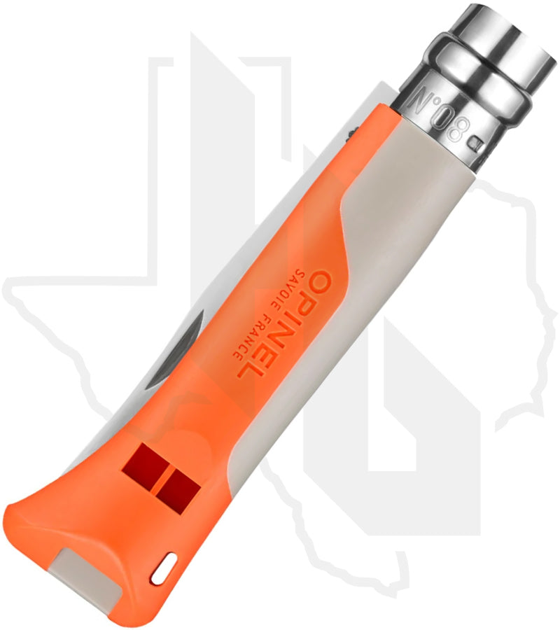 Opinel No.8 Horizon 003305 - Stainless Steel, Sand/Orange Reinforced Polyamide
