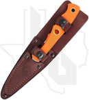 Knives of Alaska Alpha Wolf/Cub Bear Combo 00360FG - Orange Suregrip