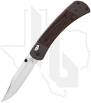 Buck 110 Folding Hunter Crossbar Elite 0110BRS18 - Ebony, Cobalt Cerakote Aluminum