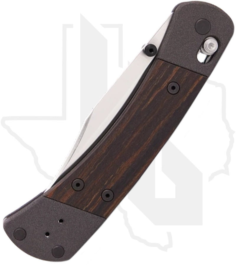 Buck 110 Folding Hunter Crossbar Elite 0110BRS18 - Ebony, Cobalt Cerakote Aluminum