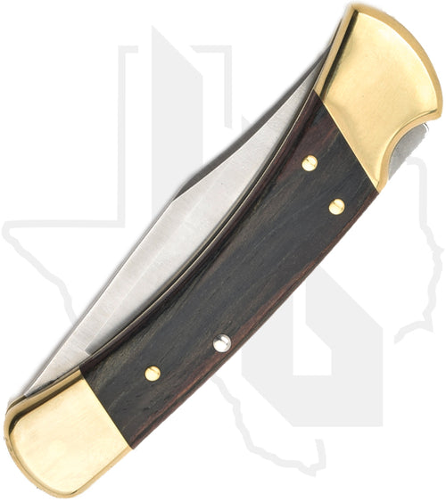 Buck 110 Folding Hunter 0110BRS - Ebony, Brass