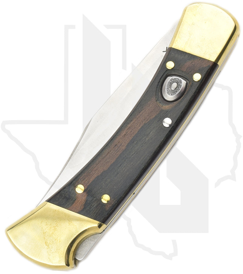 Buck 110 Folding Hunter Auto 0110BRSA - Ebony, Brass