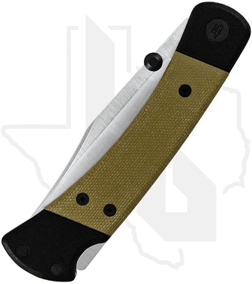 Buck 110 Folding Hunter Sport 0110GRS5 - OD Green Micarta
