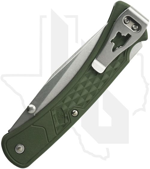 Buck 110 Slim Select Folding Hunter 0110ODS2 - OD Green GFN