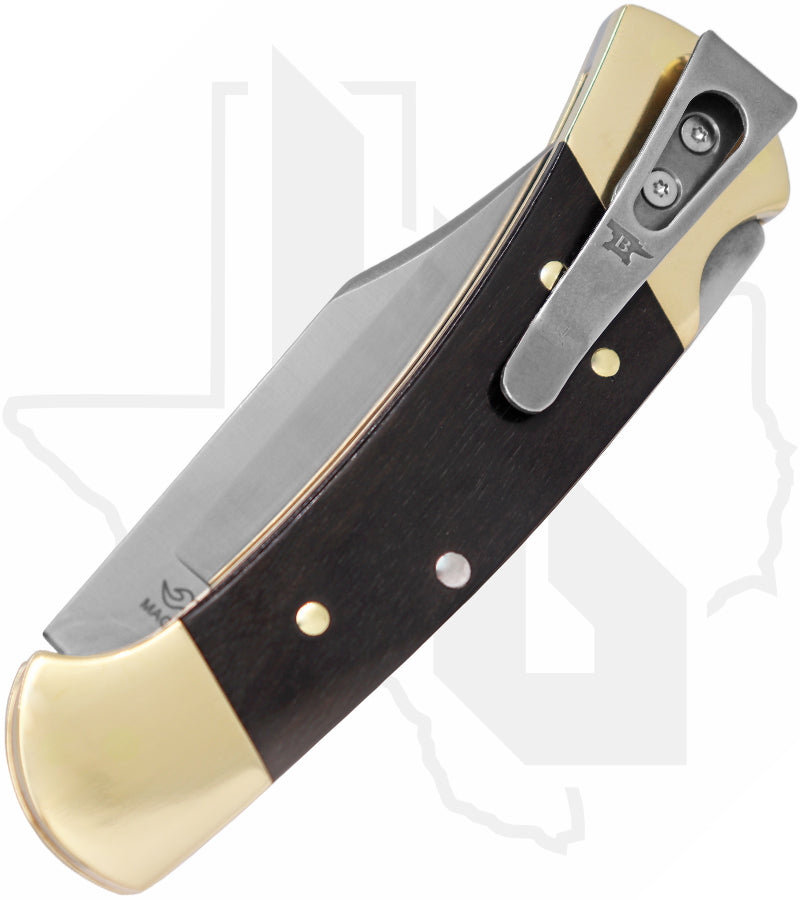 Buck 112 Heritage Elite Slim Folding Hunter 0112BRS19 - Ebony, Brass