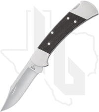 Buck 110 Heritage Elite Slim Folding Hunter 0110BRS20 - Ebony, Nickel Silver