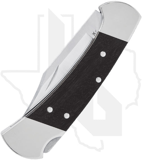 Buck 110 Heritage Elite Slim Folding Hunter 0110BRS20 - Ebony, Nickel Silver