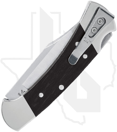 Buck 110 Heritage Elite Slim Folding Hunter 0110BRS20 - Ebony, Nickel Silver