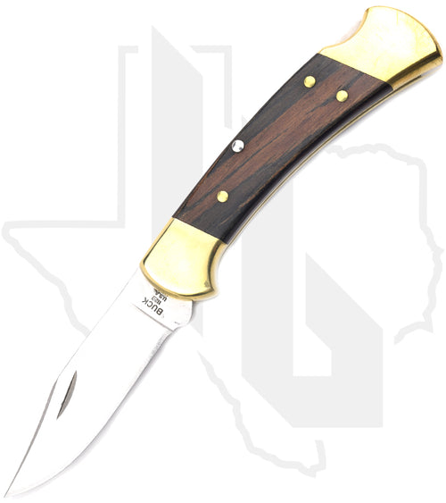 Buck 112 Ranger 0112BRS - Ebony, Brass