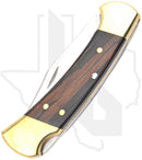 Buck 112 Ranger 0112BRS - Ebony, Brass