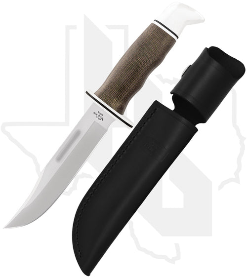 Buck Special Pro 0119GRS1 - Green Canvas Micarta
