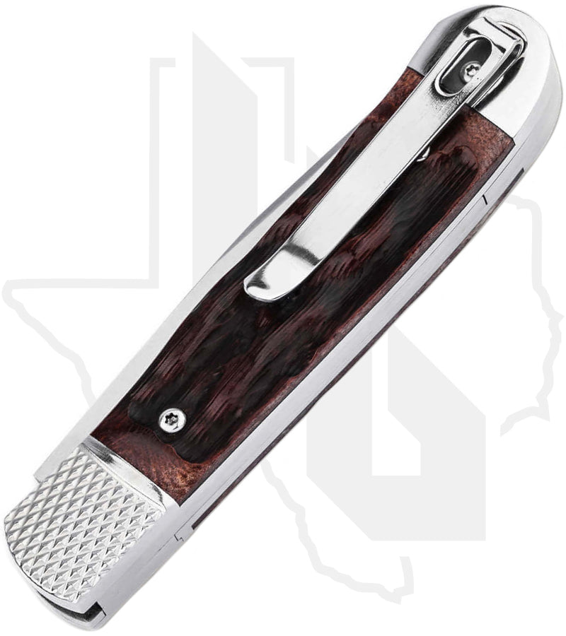 Boker Plus Hidden Release Trapper 01BP0029 - Appaloosa Bone