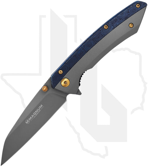 Boker Magnum Cobalt 01RY288 - Gray, Blue