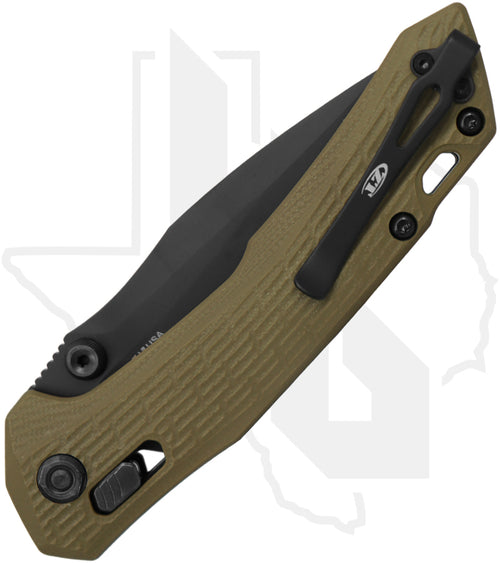 Zero Tolerance 0203 - OD Green G-10, Black PVD