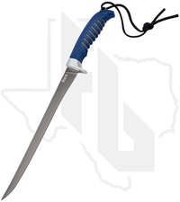 Buck Silver Creek 9 in. Fillet Knife 0225BLS - Blue/Gray Polypropylene