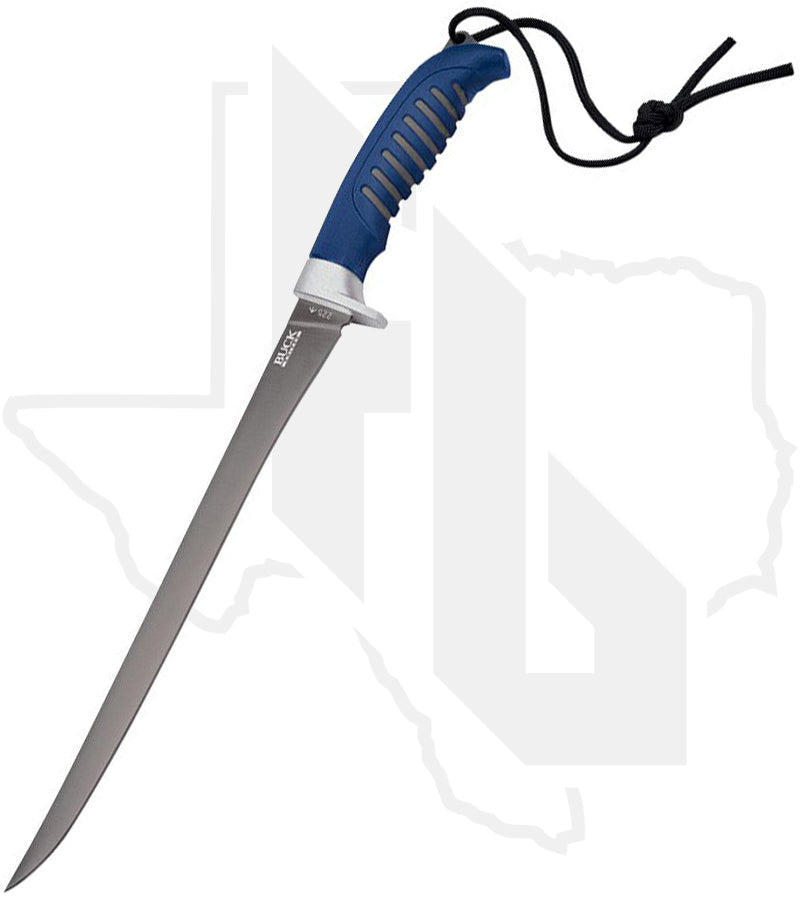 Buck Silver Creek 9 in. Fillet Knife 0225BLS - Blue/Gray Polypropylene