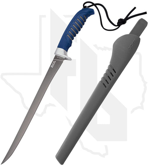 Buck Silver Creek 9 in. Fillet Knife 0225BLS - Blue/Gray Polypropylene