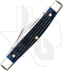 W.R. Case Medium Stockman 02806 - Blue Bone, Rogers Corn Cob Jig (6344 SS)